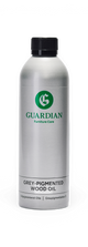 Guardian Furniture Care gråpigmenterad träolja i flaska.