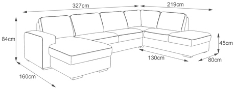 Helsvart, minimalistisk banner.