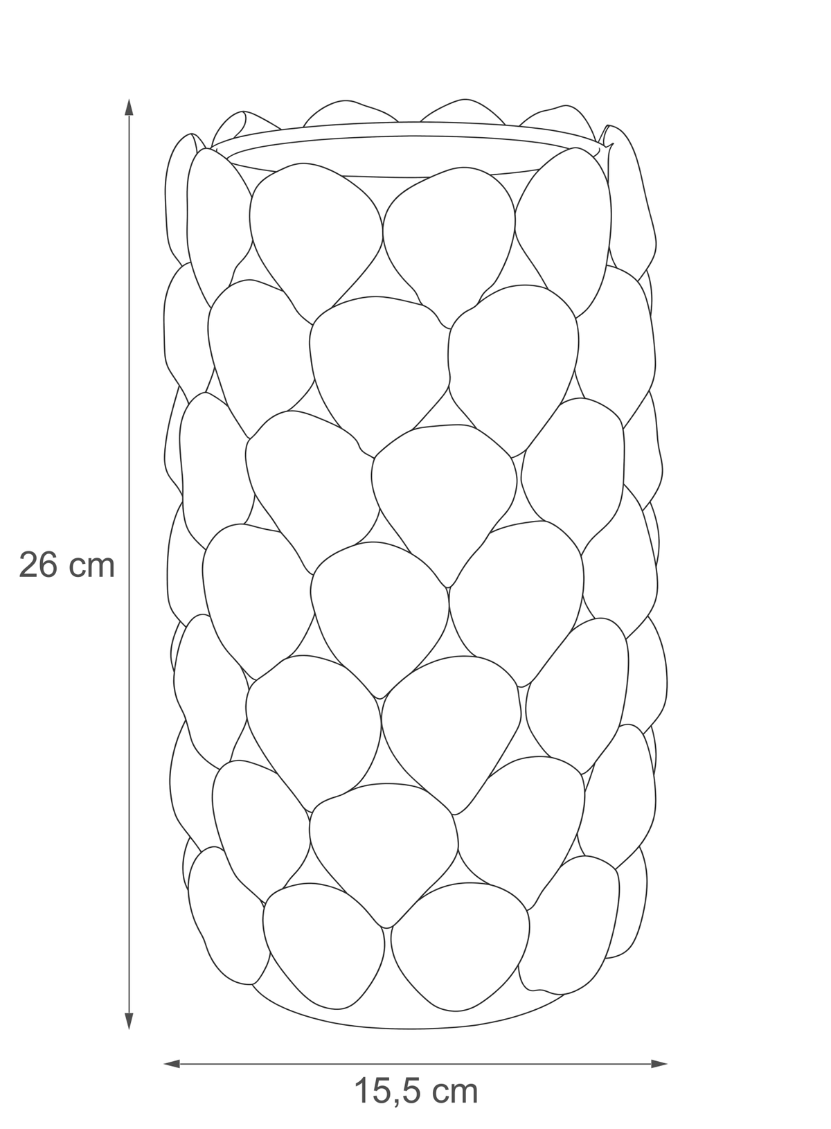 Svart bakgrund.