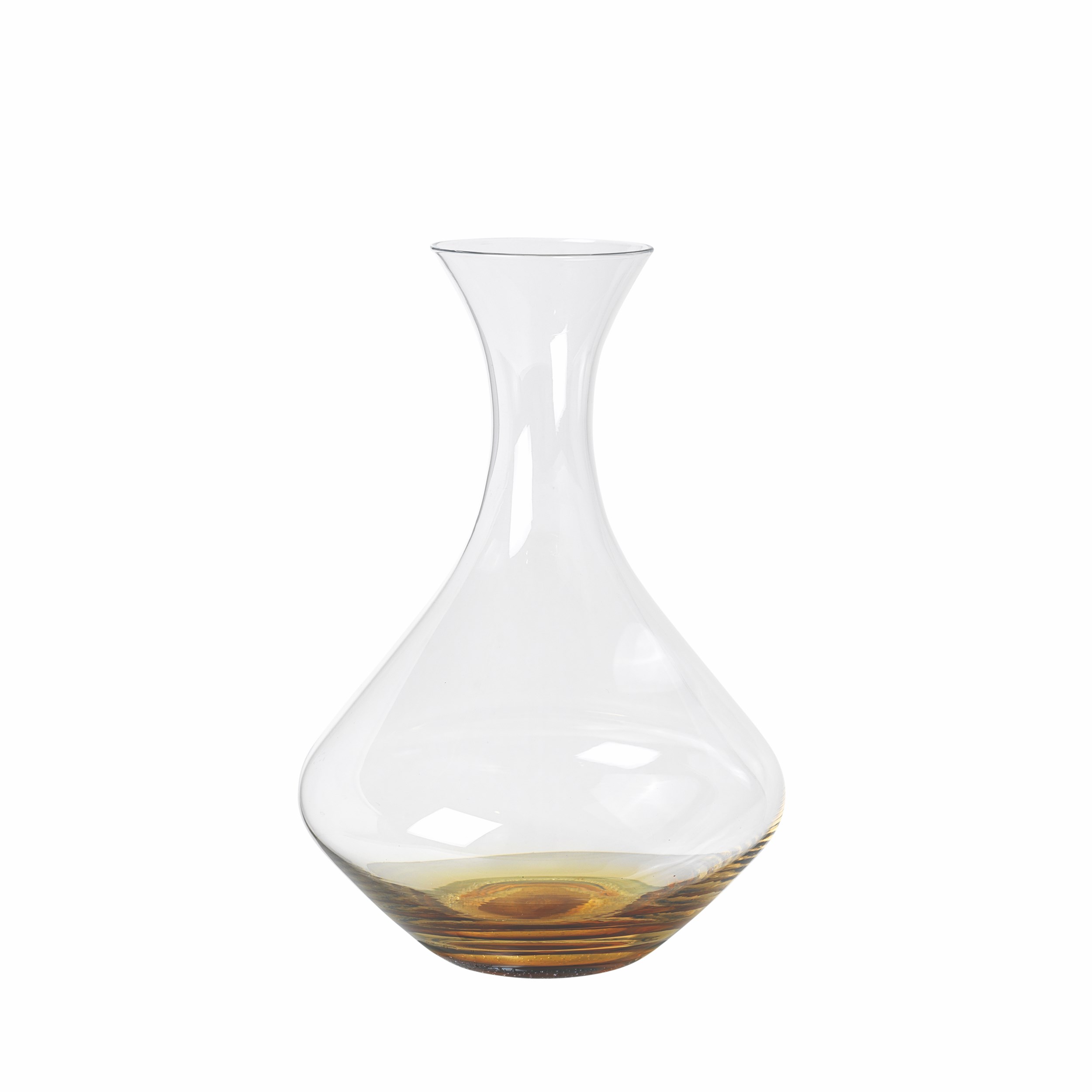 Amber Karaff 1,6 L - Bärnstensfärgat munblåst glas