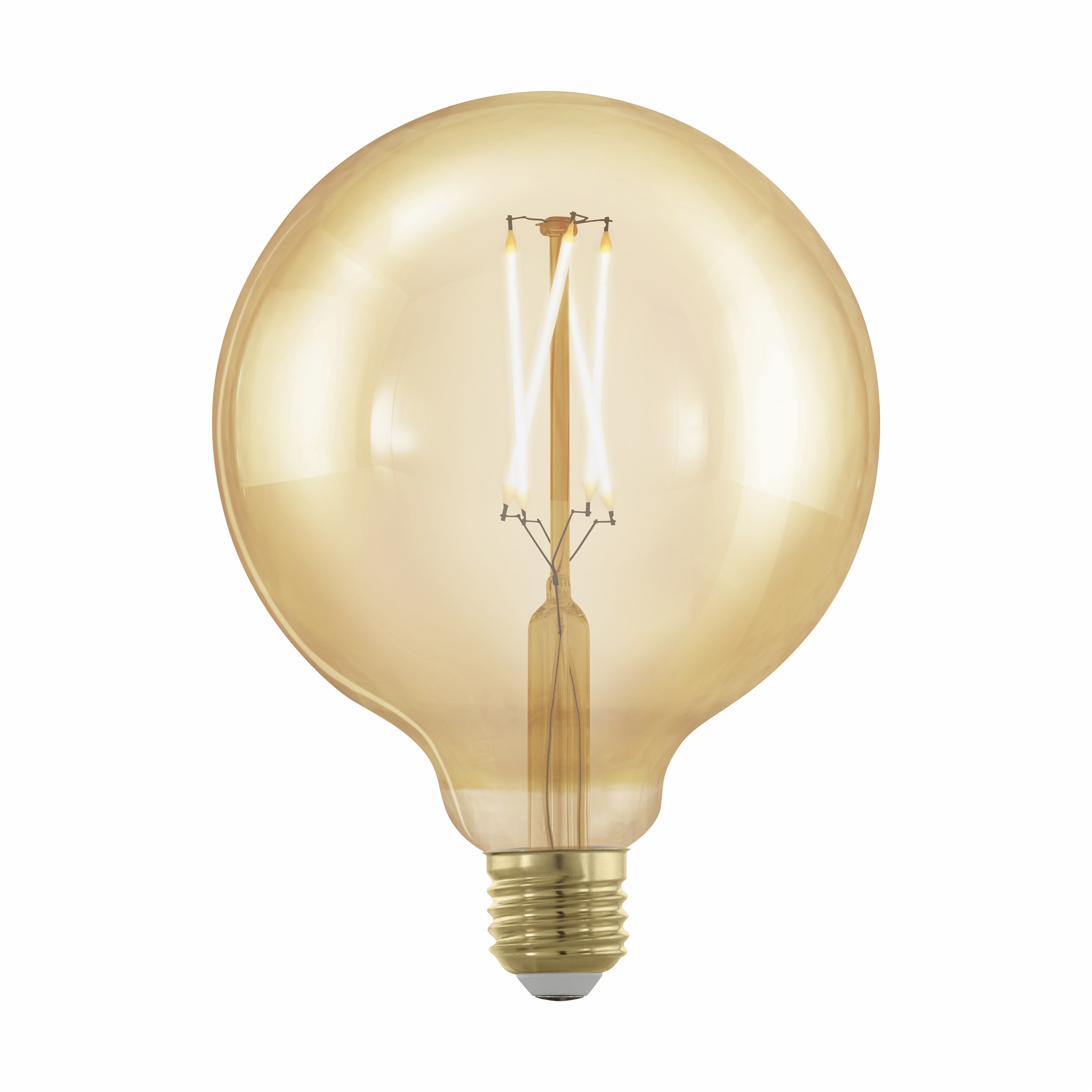 Vintage LED-ljuskälla deko 16,7 x 12,5 cm e27-sockel - Globe amber