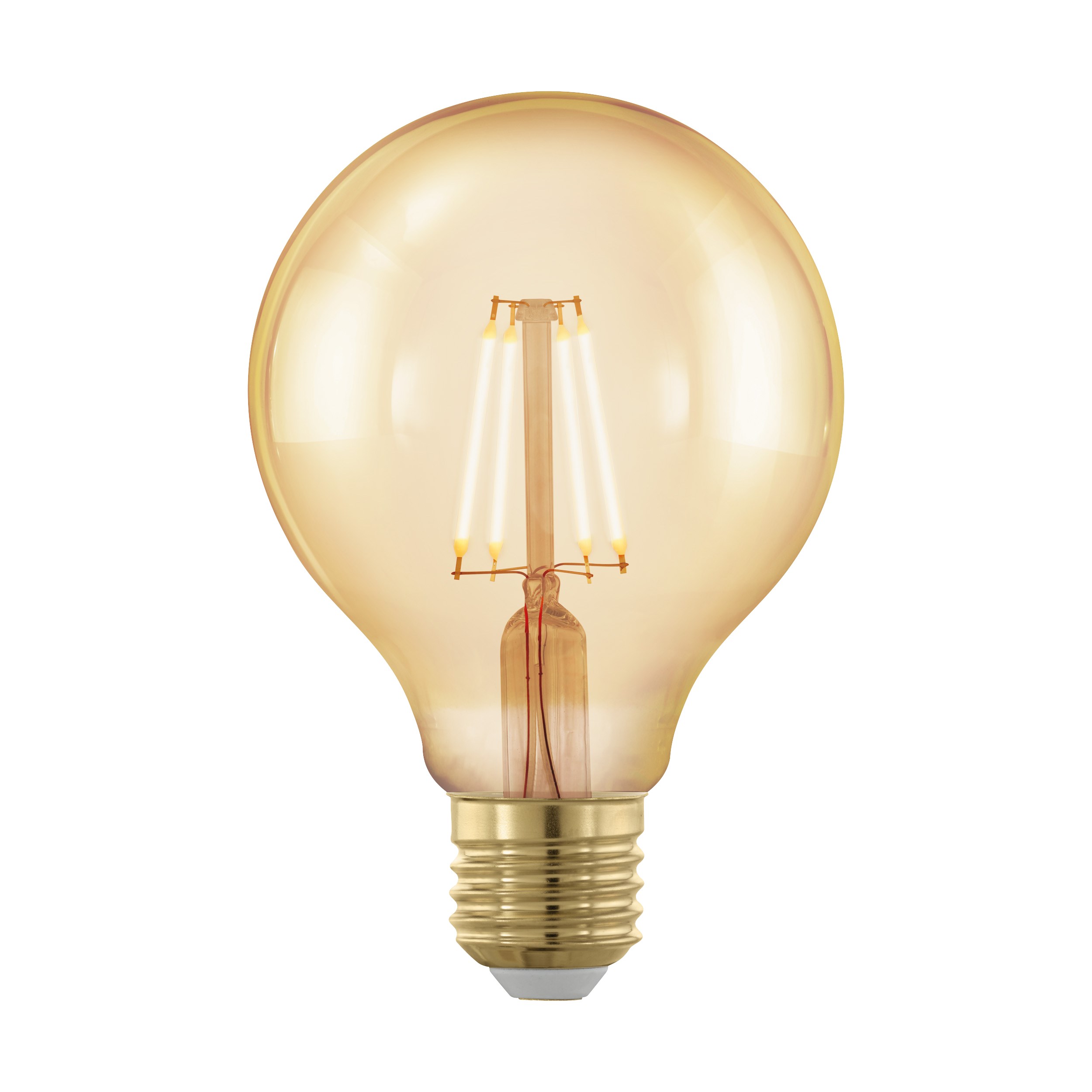 Eglo LED-ljuskälla deko 12 x 8 cm e27-sockel - Globe amber
