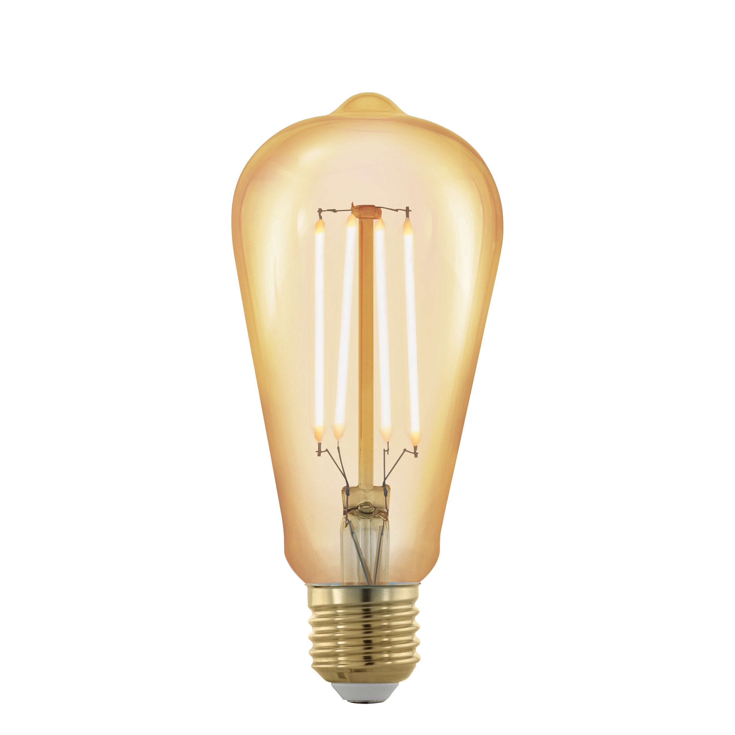 Eglo LED-ljuskälla deko 14,2 x 6,4 cm e27-sockel - Edison amber