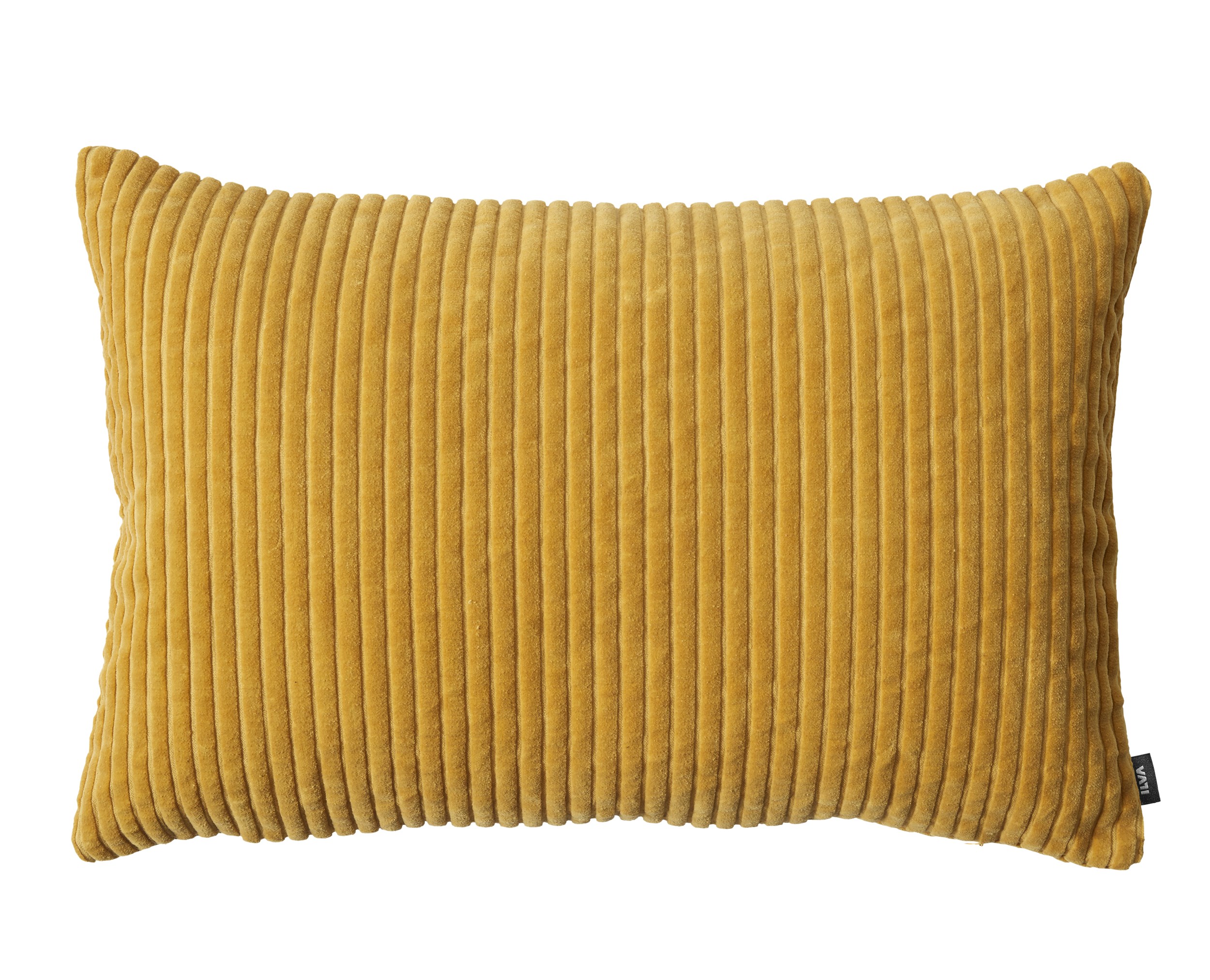 Venessa Kuddfodral - Mustard Yellow bomull och sammetsvelour