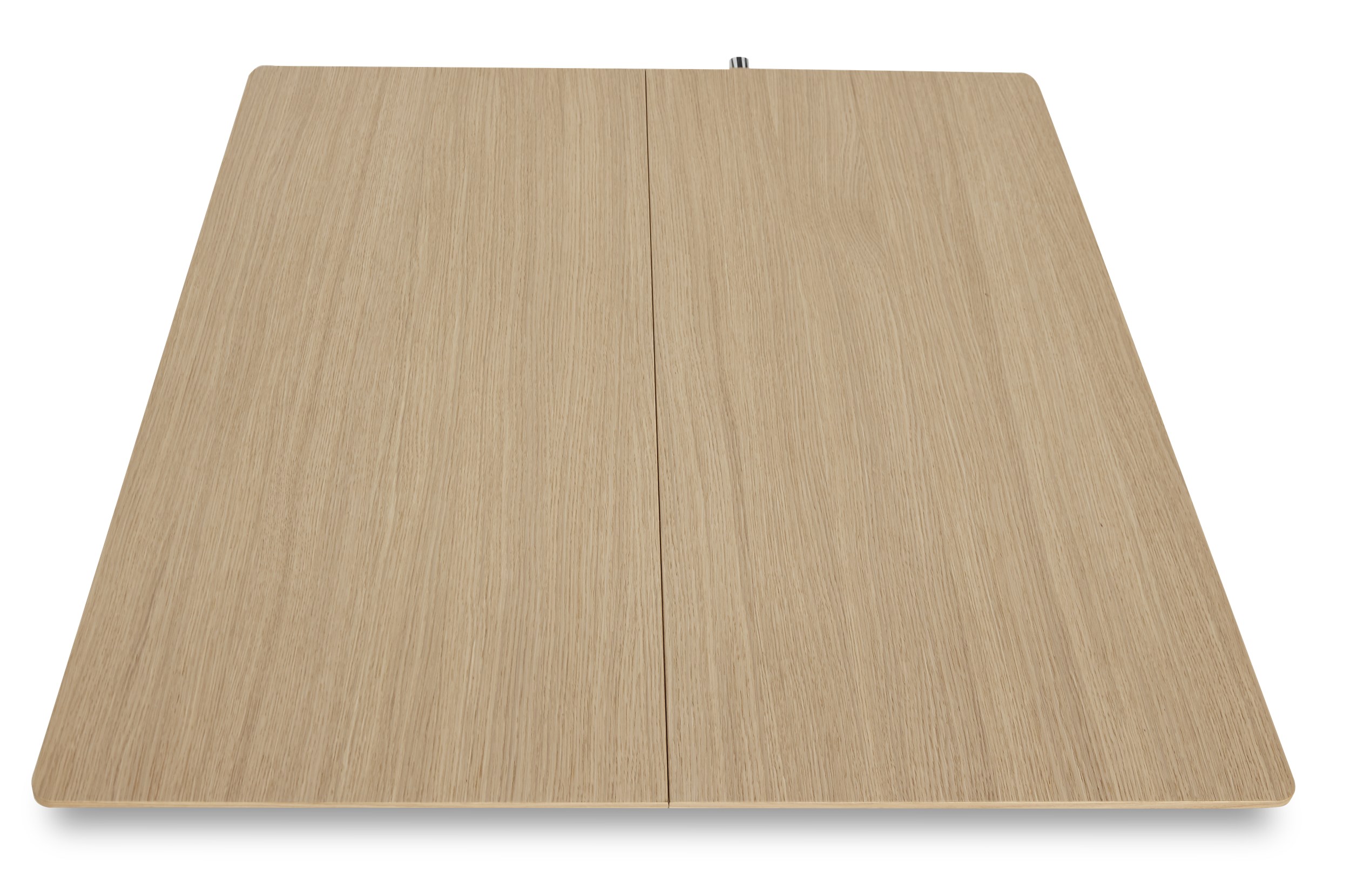 Space Iläggsplatta 100,5 x 2 x 90 cm - Vitpigmenterad matt lackad ekfanér, kant i vitpigmenterad mattlackad ek och 1 st
