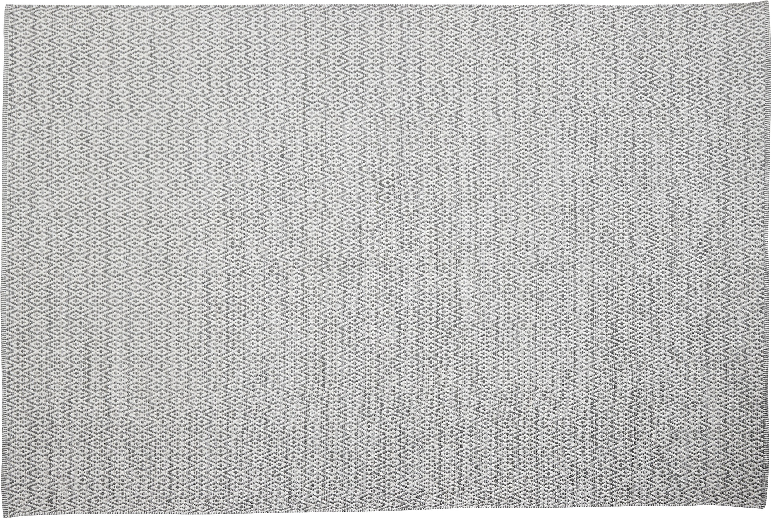 Rold Kelimmatta 160 x 230 cm - Offwhite/grå och diamant form