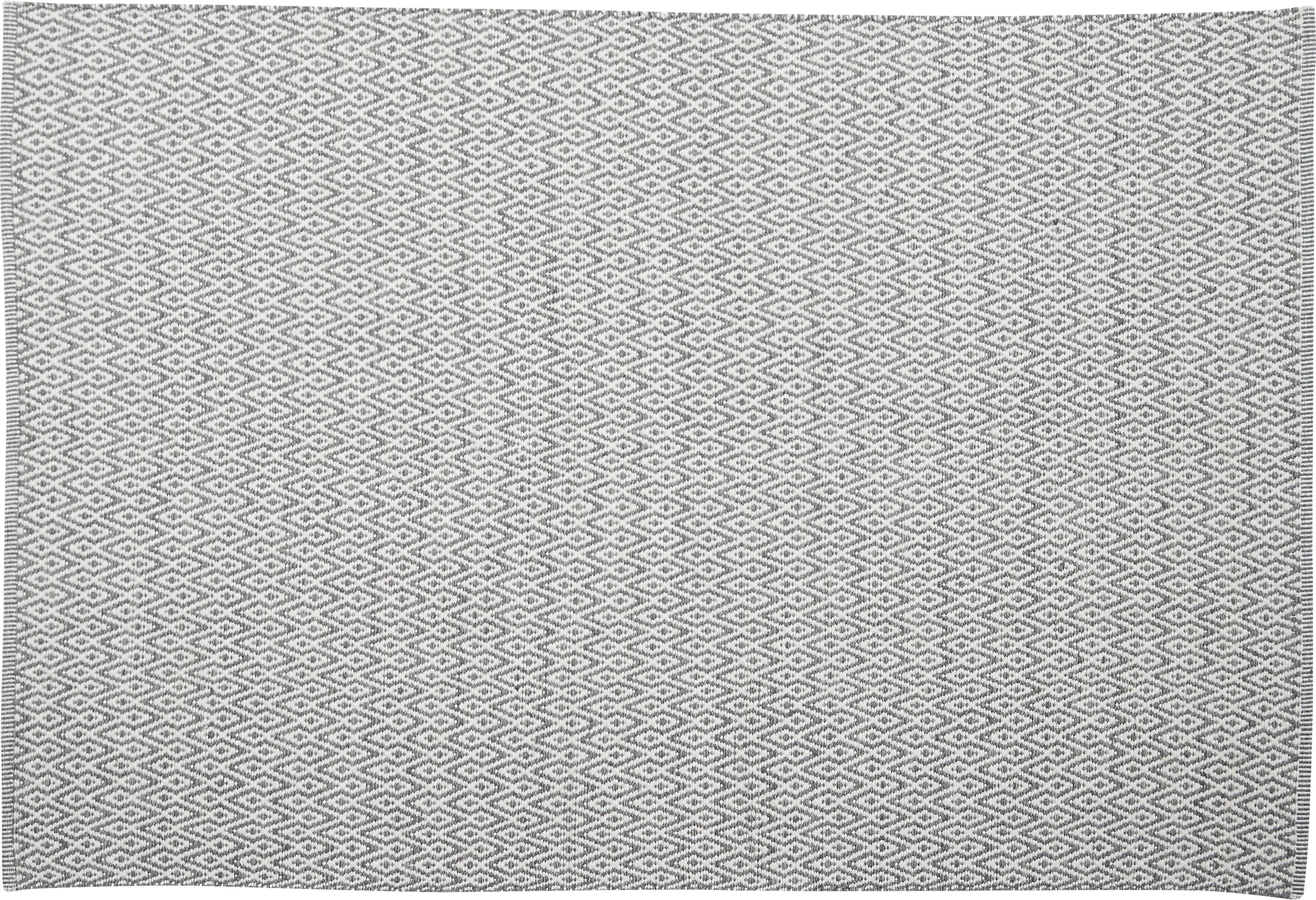 Rold Kelimmatta 200 x 300 cm - Offwhite/grå och diamant form