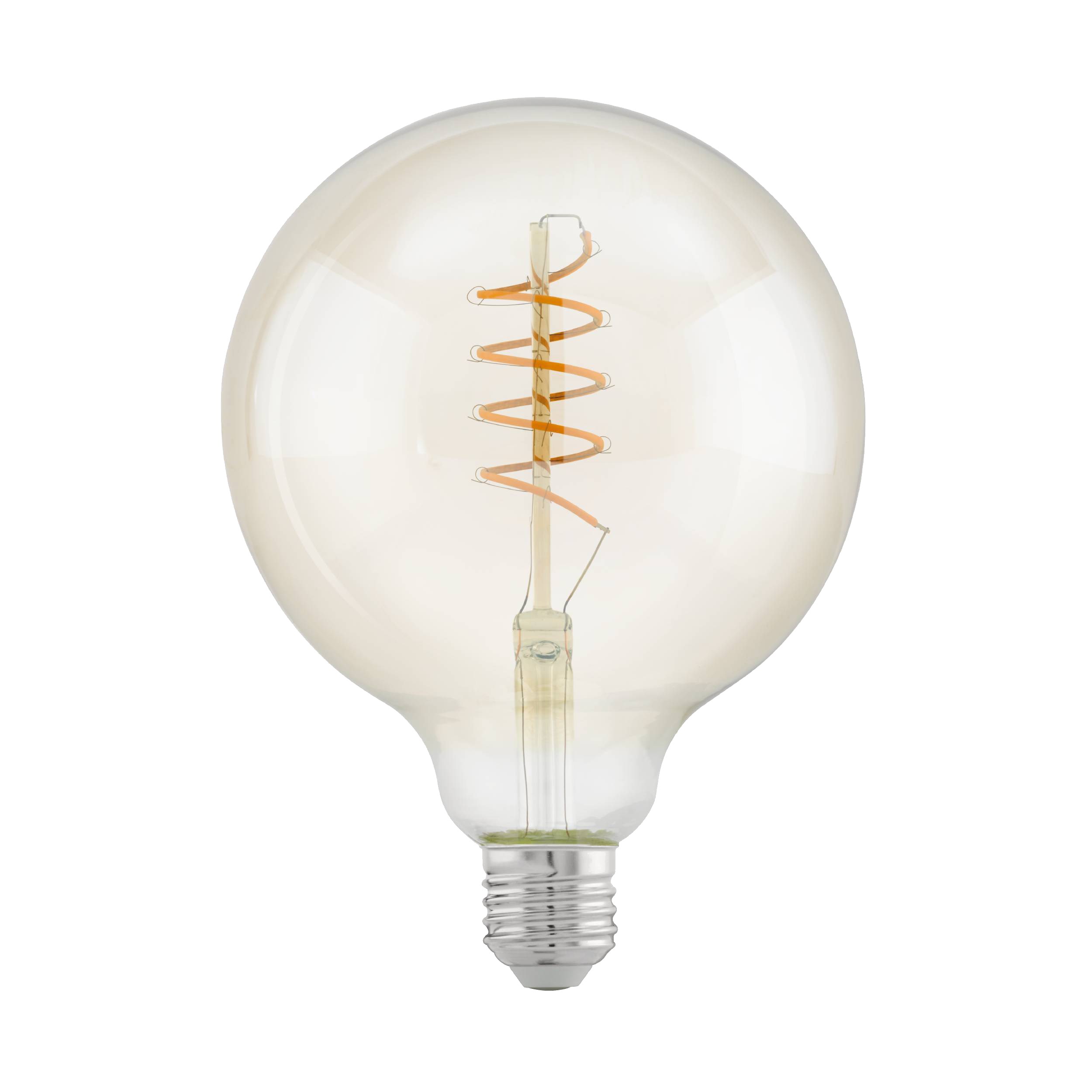 Eglo LED-ljuskälla deko 18 x 13 x 13 cm e27-sockel - Globe amber och dämpningsbar i 3 steg