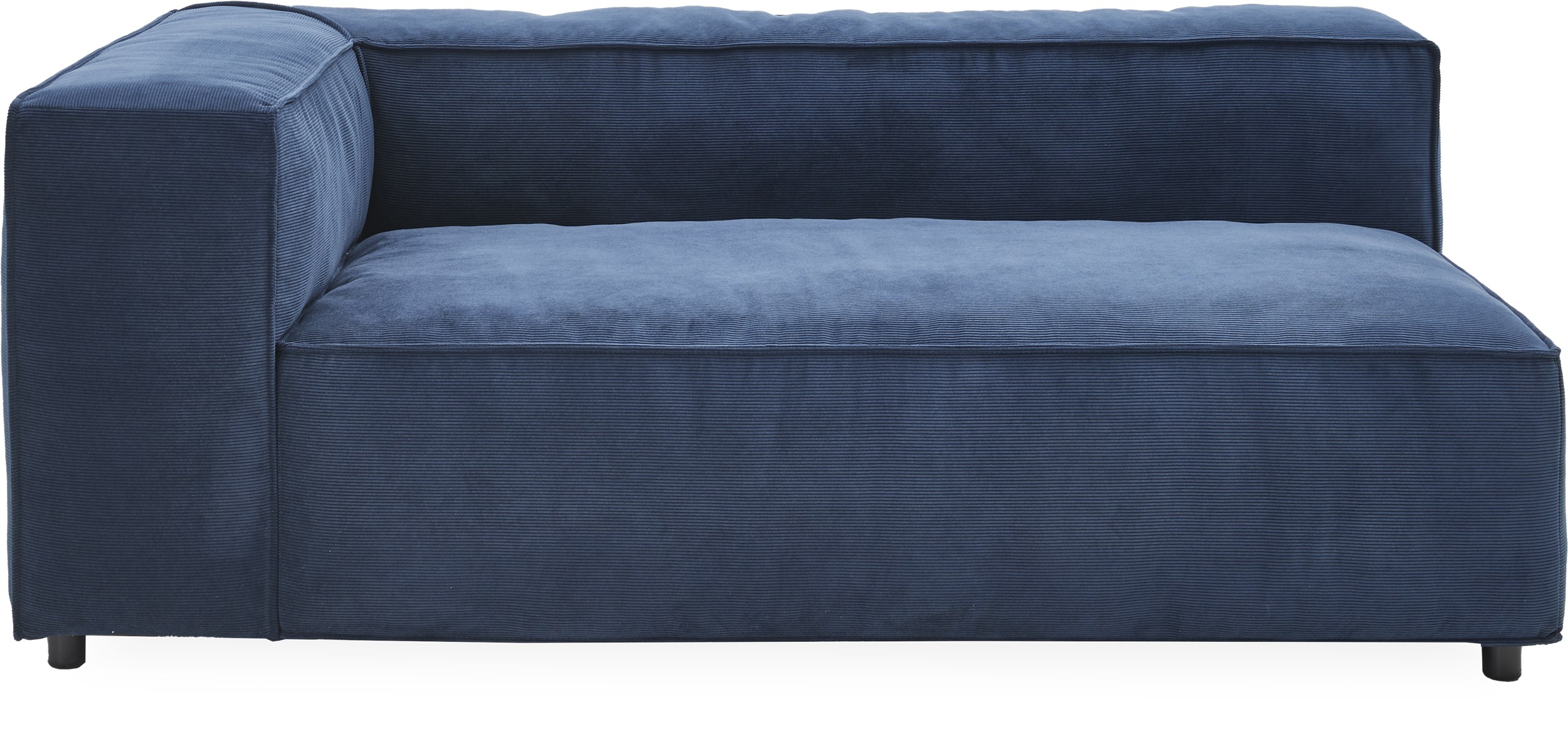 Norstrom Ändmodul - Wave 220 Royal blue textil och ben i svart plast