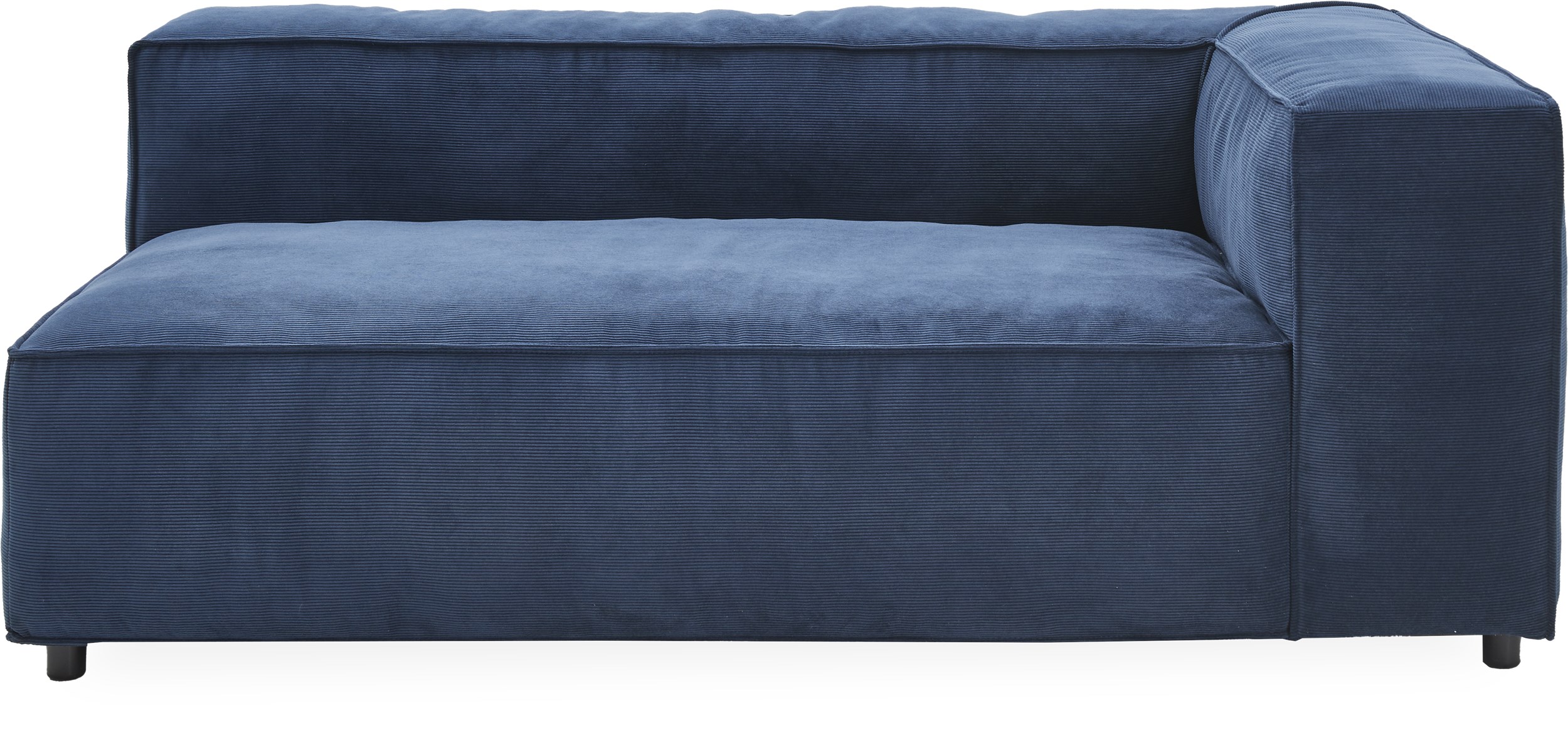 Norstrom Ändmodul - Wave 220 Royal blue textil och ben i svart plast