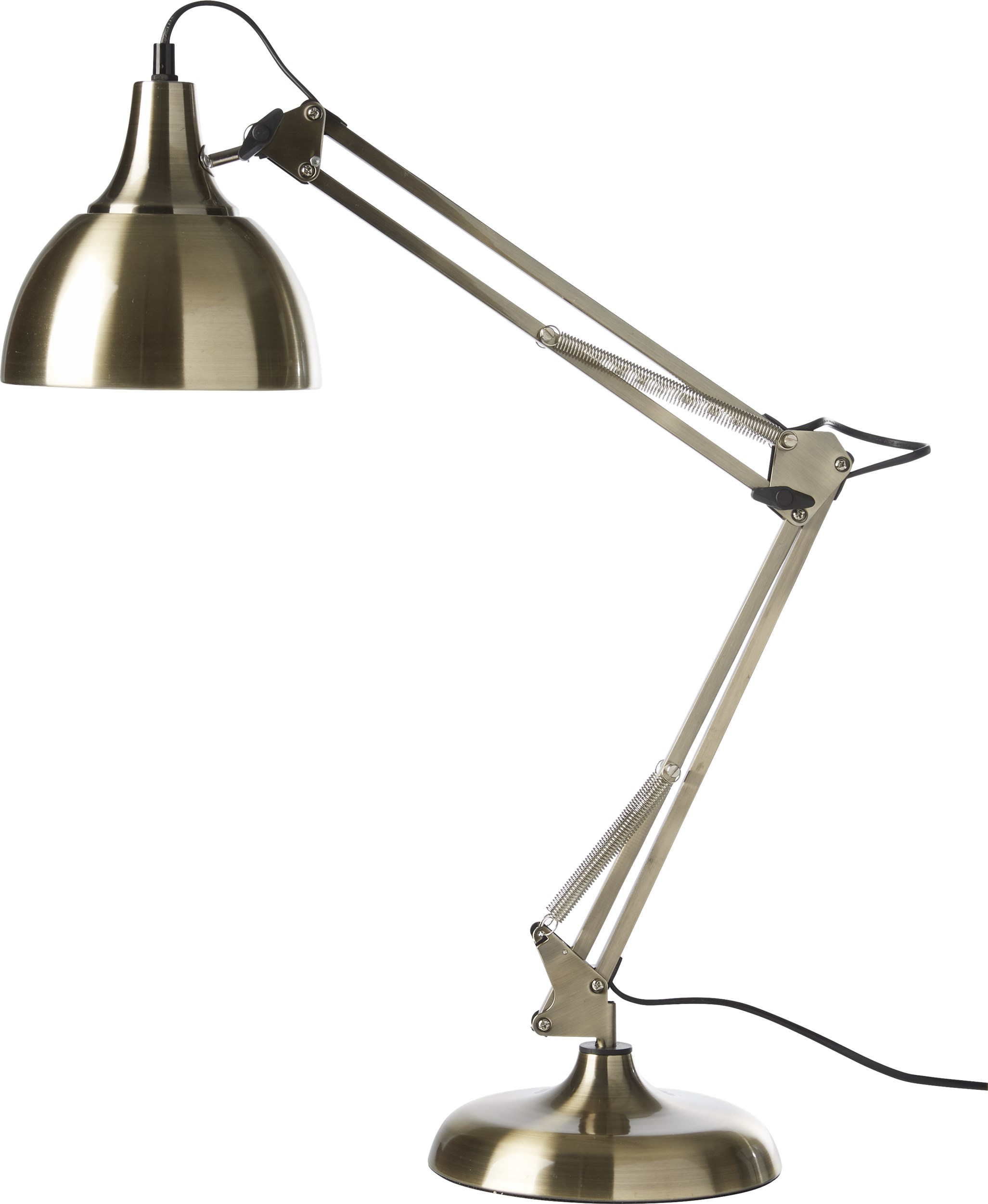 Hobby deluxe Bordslampa 70 x 19 cm - Mässingsfärgad metall